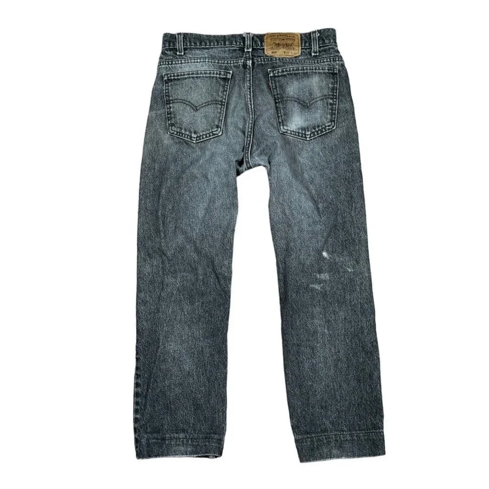 Vintage Levis 505-0259 Gray Brown Jeans 32x26.5 -Made in USA‎